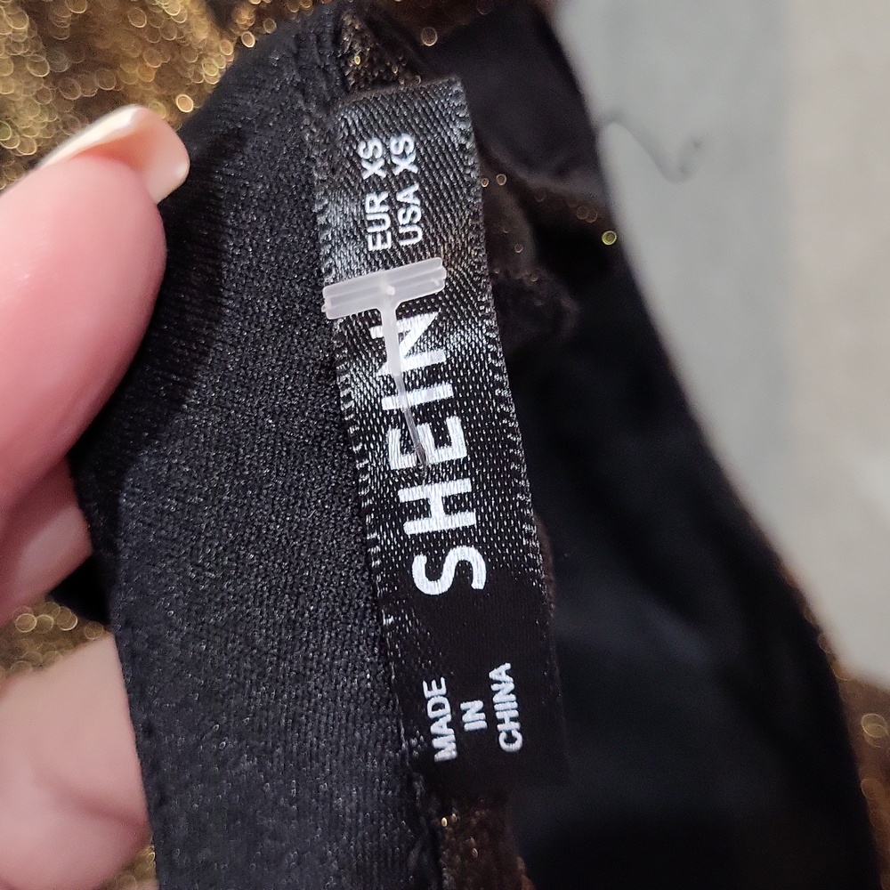 SHEIN Brown Bishop Sleeve Sundress for Cocktail - Picture 12 of 15